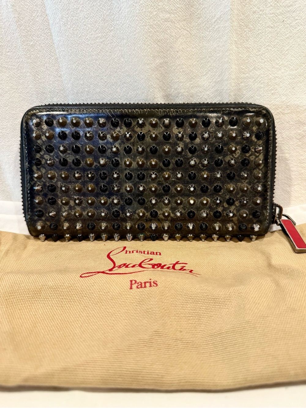 Christian Louboutin Panettone Studded Wallet